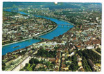 Ansichtskarte SR 660 Basel. (Flugaufnahme Swissair Photo AG- Kiosk AG Bern)