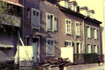 Der Abbruch des Hauses Bläsiring 125 der Familie Jäger im Jahre 1975