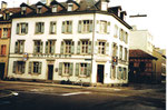 Das Restaurant Amerbach an der Ecke Hammerstrasse/Amerbachstrasse 1977