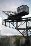 Der Kran der Kohlenversorgungs-AG im Hafenbecken 2, 1989