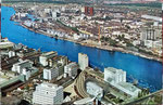 Ansichtskarte Basel Industriequartier,  Verlag A.Kiener, Schwanden GL