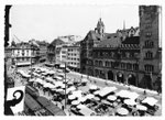 Ansichtskarte S 5103 Basel. Marktplatz (Verlag Beringer & Pampaluchi Zürich)