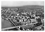 Ansichtskarte 466 Basel. Ciba (Photoglob Wehrli AG Zürich- Flugaufnahme P.Zaugg Solothurn).