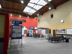 Die damals ungemütliche und hässliche Wartehalle des französichen Bahnhofs SNCF im Jahre 2016 