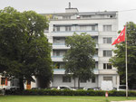 Das in den 60er-Jahren erbaute Wohnhaus St.Johann-Platz 26 im Jahre 2017