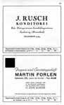 63) J.Rusch Konditoerei   /    Martin Forlen Sanitätsgeschäft