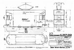 Reklame-Motorwagen Xe 2/2 Serie 2051-2054 (Zeichnung BVB)