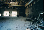 Abbrucharbeiten an der Kongresshalle (Basler Halle) ca. 1980