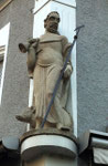 Der Heilige Antonius am Haus beim Cafe Florida am Voltaplatz, 2014