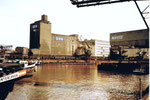 Die Hafen- und Umschlagsanlagen der Reederei NEPTUN im Hafenbecken 1, 1983