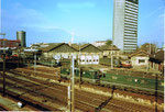 Das Lokdepot im Bahnhof Basel SBB, 1982