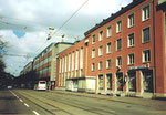 Die Gebäude der Mustermesse am Riehenring 1997