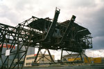 Die grosse Kohlenverteilungs- und Abfüllanlage der Rheinischen Kohlenumschlags AG im Klybeck-Hafen,  2001
