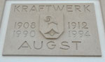 In den Jahren 1908 bis 1912 wurde das Kraftwerk Augst vom Kanton Basel-Stadt für Eigengebrauch erbaut