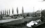 Vor dem Bau des Hafenbeckens 1, im Hintergrund die Schusterinsel, Foto ca. 1910