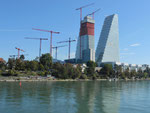 Gesamtübersicht der Baustelle des zweiten ROCHE-Turmes, August 2020