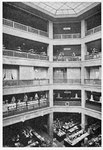 Der ehemalige Lichthof des Warenhaus «RHEINBRÜCKE» in der Greifengasse, Erbaut 1932, Foto?