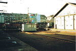 Die Depotanlagen des Bahnhof Basel SBB mit der interessanten Lok-Verschiebebühne, 1978