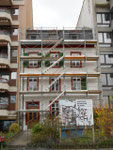Das schöne Wohnhaus mit Sicht auf den Rhein am Unteren Rheinweg 88 im Kleinbasel kurz vor dem Abbruch, 2015 (Das Ergebnis von  Wohnraum-Spekulation)