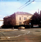 Das Gebäude des Botanischen Gartens an der Schönbeinstrasse 1983