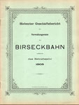 Siebenter Geschäftsbericht des Verwaltungsrates der BEB 1908