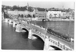 Ansichtskarte Basel. Mittlere Brücke (Verlag Beringer & Pampaluchi Zürich) 