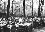 Konzerte und Waldfeste mit Tombola im Erlenpark in den 50-er und 60-er Jahren