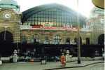 Der Bahnhof SBB mit dem Vorplatz und der Fussgängerunterführung 1985