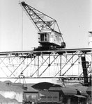 Der revidierte Kran der Rheinischen Güterumschlags AG (vorm. Rheinische Kohlenumschlags AG) 1980