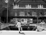 Die Fussgängerunterführung zum Bahnhof Basel SBB in den 80er-Jahren.