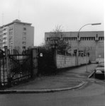 Geleisezufahrt zum Schlachthof Basel, 1980 (hier wurden alle Tiere die geschlachtet ausgeladen!!)