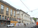 Der Umbau und die Renovation des Musiksaals mit dem neu zu schaffenden Durchgang zum Barfüsserplatz, Mai 2017
