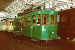 Der Trammotorwagen Be 2/2 Nr.202 im Verkehrshaus der Schweiz im Jahre 1972