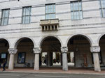 Die Vorderfassade des Kunstmuseums Basel. Geplant und gebaut wurde das monumentale und neoklassizistische Museums-Gebäude von 1931 bis 1936 von Paul Bonatz und Rudolf Christ, Foto 2018