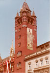 Der Rathausturm nach der Renovation 1980
