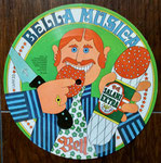 Eine originelle Werbeidee von der Firma Bell aus den 70er-Jahren: eine Schallplatte, 1972