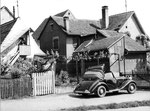 Trügerische Dorfidylle in Kleinhüningen, kurz vor dem Abbruch fast aller Häuser