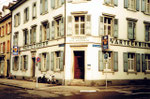 Das Quartier-Restaurant Amerbach an der Ecke Hammerstrasse/Amerbachstrasse 1977