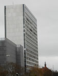 Das Hochhaus der Novartis (1963/64 für die CIBA erbaut)