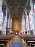 Innenansicht der Antoniuskirche, der ersten Betonkirche der Welt