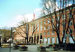 Das Mustermesse (MUBA) Hauptgebäude im Jahre 1997 