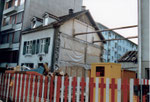 Der Abbruch des Hauses Bläsiring 129 im Jahre 1991