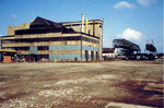 Der Abbruch des Gaswerkes in Kleinhüningen im Jahre 1975