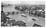 Ansichtskarte Basel. Blick vom Münster (Photo u.Verlag Hans Frey Basel)