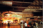 Die Herbstmesse mit der schnellen Bahn "SnowDream" in der Kongresshalle 8 (Basler Halle), 1978