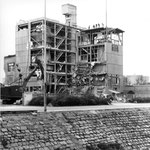 Die Abbrucharbeiten an der GIFA, 1989