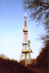 Der alte Fernsehturm auf St.Chrischona, 1979