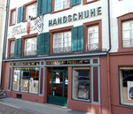 Ladenansicht des Handschuhgeschäftes Friedlin in der Stadthausgasse, 2014