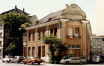 Das schöne Gebäude der Ofenfabrik Affolter-Christen an der Voltastrasse, 1970