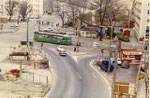 Die Heuwaage in der Anfangszeit des Viaduktbaus um 1960